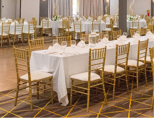 Aura Ballroom Banquet Table Decor – Wedding