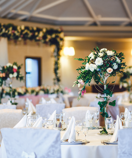 Aura Ballroom Wedding Reception Venue – Elegant Decor